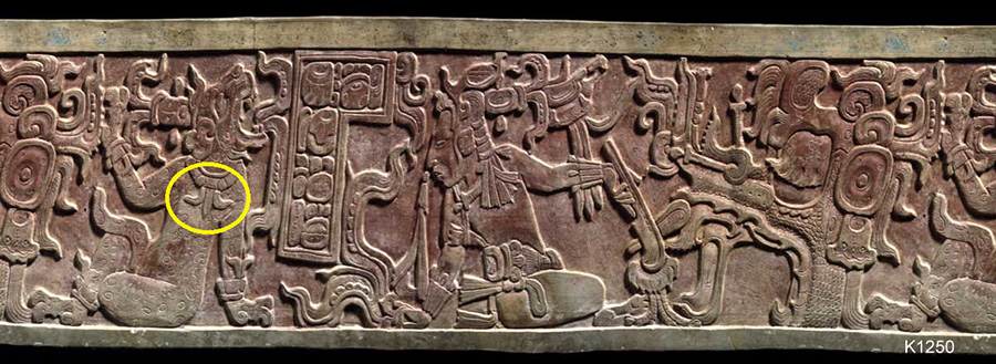 Maya-vase-K1250-with-fleur-de-lis-symbol